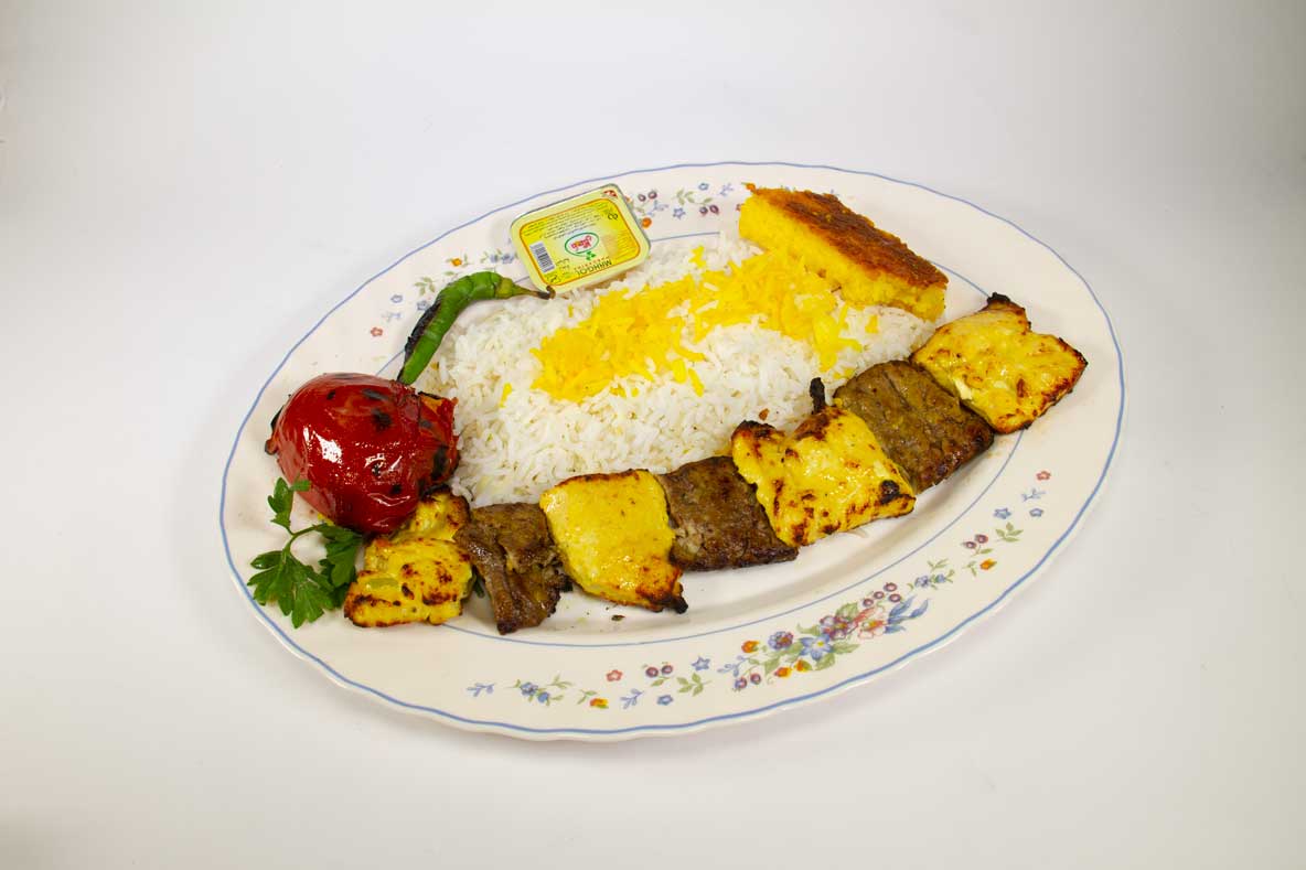 چلو کباب بختیاری